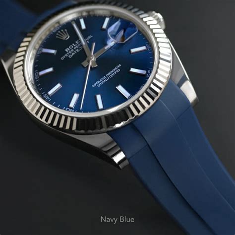 rolex blauwe band|Rolex Datejust 41.